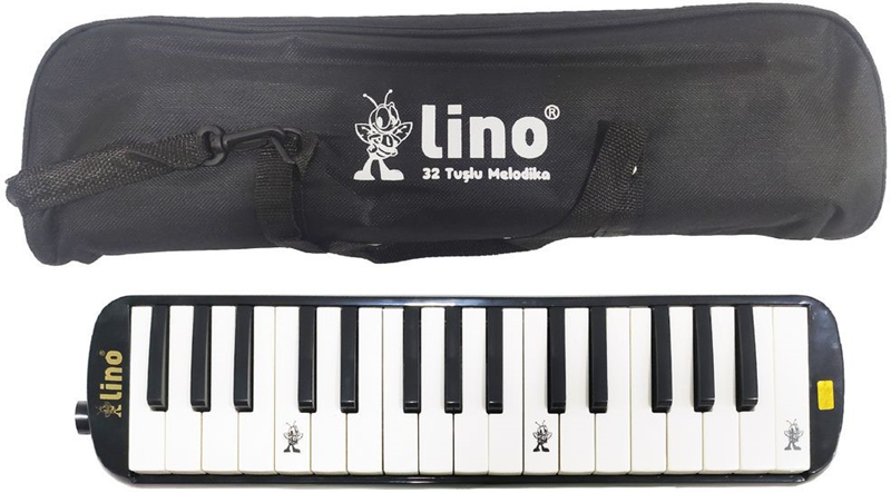 LİNO MELODİKA 32 TUŞLU BEZ ÇANTA SİYAH LN-32-SS