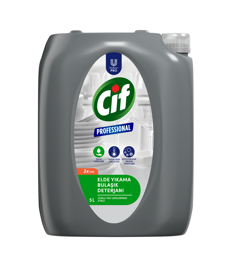 CİF PROFESSİONAL BULAŞIK DETERJANI - ELDE YIKAMA  5 LT 64371938