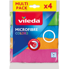 VİLEDA MİKROFİBER COLORS 4 LÜ BEZ 174444