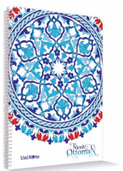 ÇINAR DEFTER A4 NİCEA OTTOMAN SPİRALLİ 96 YP. KARELİ 71711