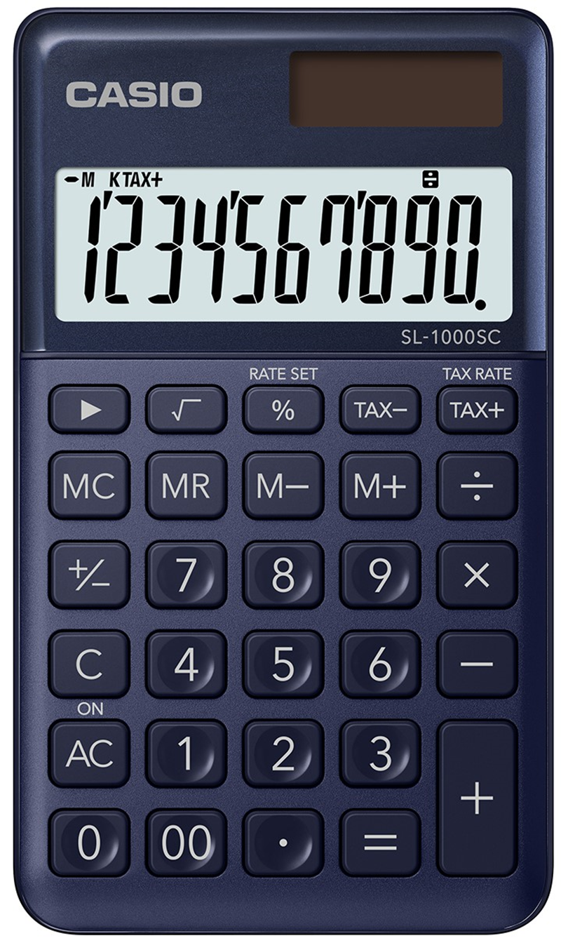 CASIO HESAP MAKİNESİ MASAÜSTÜ SL-1000SC-NY-N-DP