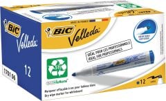 Bic Beyaz Tahta Kalemi Velleda Eco 1701 12 Li Mavi 904938 - 525826