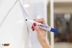 Bic Beyaz Tahta Kalemi Velleda Eco 1701 12 Li Mavi 904938 - 525826