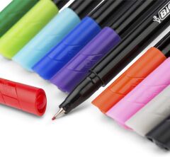 Bic Medium Liner Intensity 12 Li kutu Mavi 964779