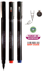 UNİ DRAWING PEN PIN01-200 0.1 MAVİ