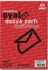OYAL ZARF DOSYA 13x18 90 GR KRAFT 30004115
