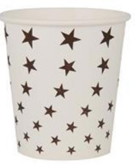 ASORTY BARDAK KAĞIT  7 OZ ECO 3.000 ADET YILDIZ DESEN 004619