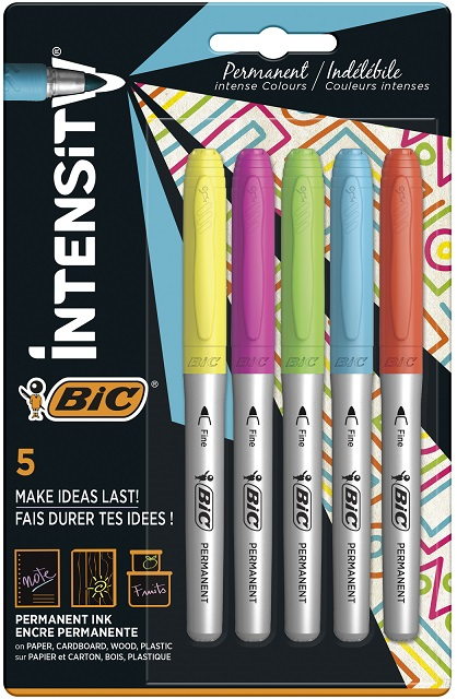 BIC INTENSITY PERMANENT MARKÖR 5 Lİ BLS. 968410