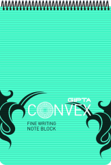 GIPTA BLOKNOT CONVEX A5 SPİRALLİ PP KAPAK PP 100 YP. ÇİZGİLİ 1395
