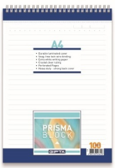 GIPTA BLOKNOT PRISMA A5 SPİRALLİ KARTON KAPAK 100 YP. DÜZ 1296