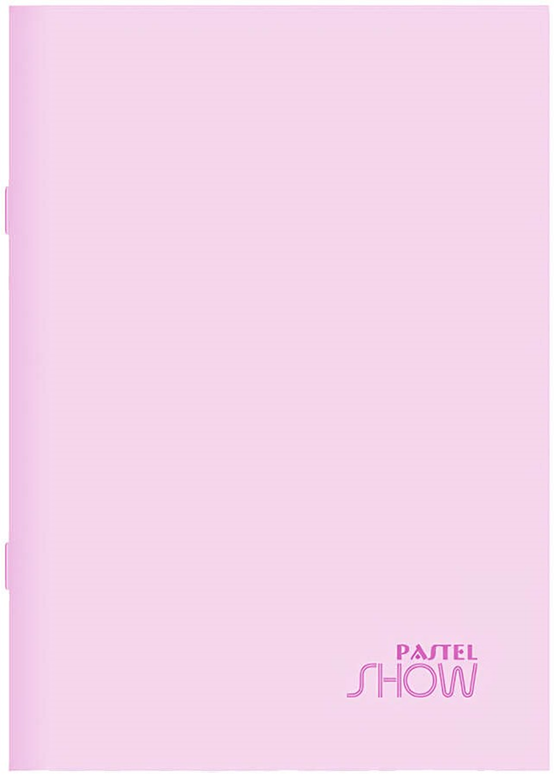 KESKİN DEFTER PASTEL SHOW A4 PP KAPAK DİKİŞLİ 40 YP. ÇİZGİLİ 324601-99