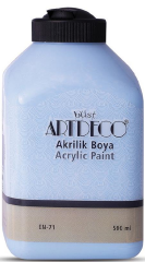 ARTDECO AKRİLİK BOYA 500 ML BEBEK MAVİ Y-070L-3679