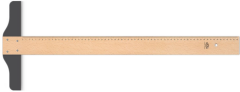 HATAS T CETVELİ TAHTA TEKNİKER 65 CM 01000