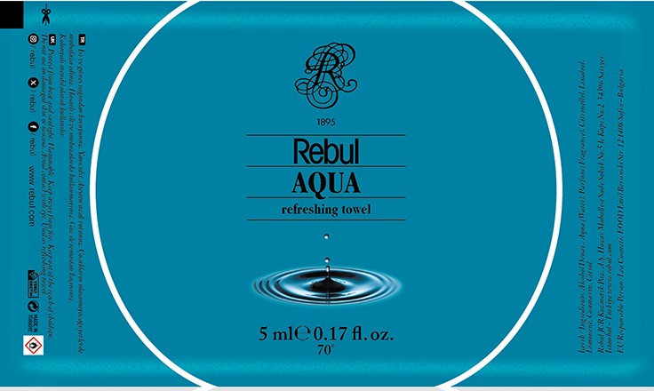 REBUL KOLONYALI MENDİL AQUA  TM1107.00029