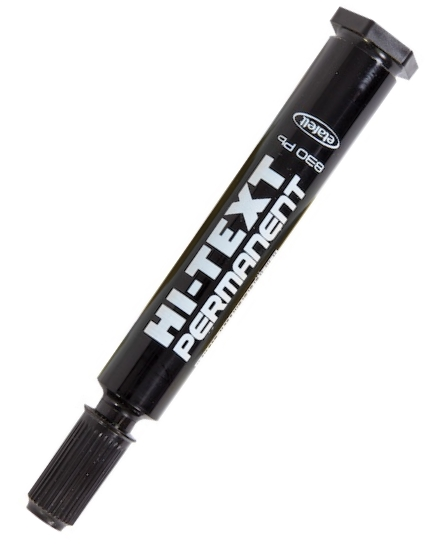HI-TEXT PERMANENT MARKER YUVARLAK UÇ 830PBS SİYAH