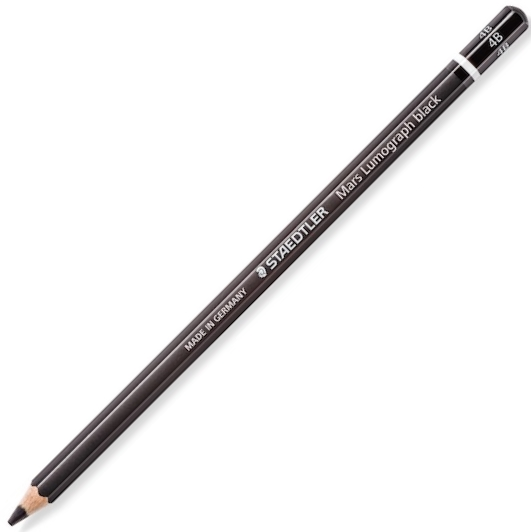 STAEDTLER KURŞUN KALEM DERECELİ MARS LUMOGRAPH BLACK 4B 100B-4B