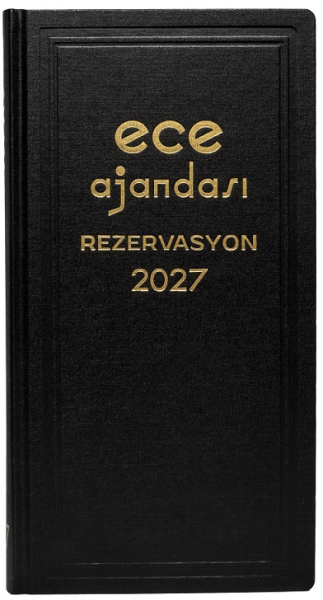ECE AJANDA TİCARİ SERİ 17x33 REZERVASYON AVRASYA
