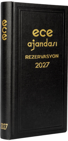ECE AJANDA TİCARİ SERİ 17x33 REZERVASYON AVRASYA