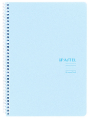 KESKİN DEFTER PASTEL NOTE Z4 SPİRALLİ PP KAPAK 120 YP. KARELİ 327744-99