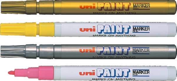 UNİ BOYAMA MARKÖRÜ PAINT PX-21 0.8-1.2 KIRMIZI