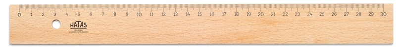 HATAS CETVEL TAHTA TAKVİYESİZ 30 CM 00035