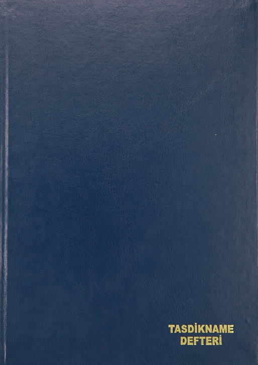 DİLMAN TASDİKNAME DEFTERİ CİLTLİ 22x32 96 YP 5332