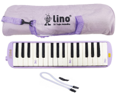 LİNO MELODİKA 32 TUŞLU BEZ ÇANTA PASTEL MOR LN-32-PMRS