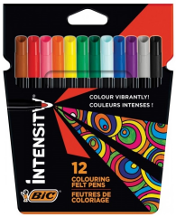 BIC KEÇELİ KALEM INTENSITY 12 RENK 978004