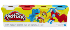 HASBRO PLAY-DOH OYUN HAMURU 4 LÜ (PRM)448GR B5517