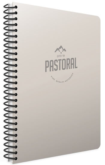 GIPTA DEFTER PASTORAL 17x24 SPİRALLİ PP KAPAK 96 YP. ÇİZGİLİ 3253