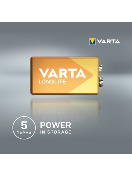 VARTA ALKALİN LL TEKLİ 9 VOLT 4122101411