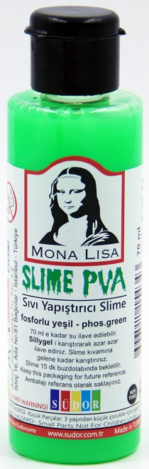 SÜDOR SLIME 70 ML FOSFORLU YEŞİL SL01-14