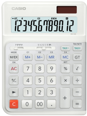 CASIO HESAP MAKİNESİ MASAÜSTÜ DE-12E-WE-W-DP