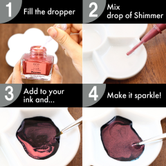 ZIG MÜREKKEP DROP OF SHIMMER 20g ECF063-999 GLITTER