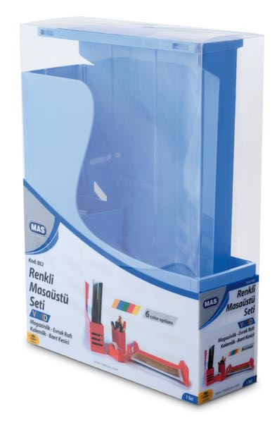 MAS MASA SETİ VİVİD MAVİ 882