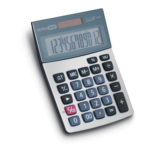 MAS HESAP MAKİNESİ 6908 12 HANE OFİS TİPİ KÜÇÜK