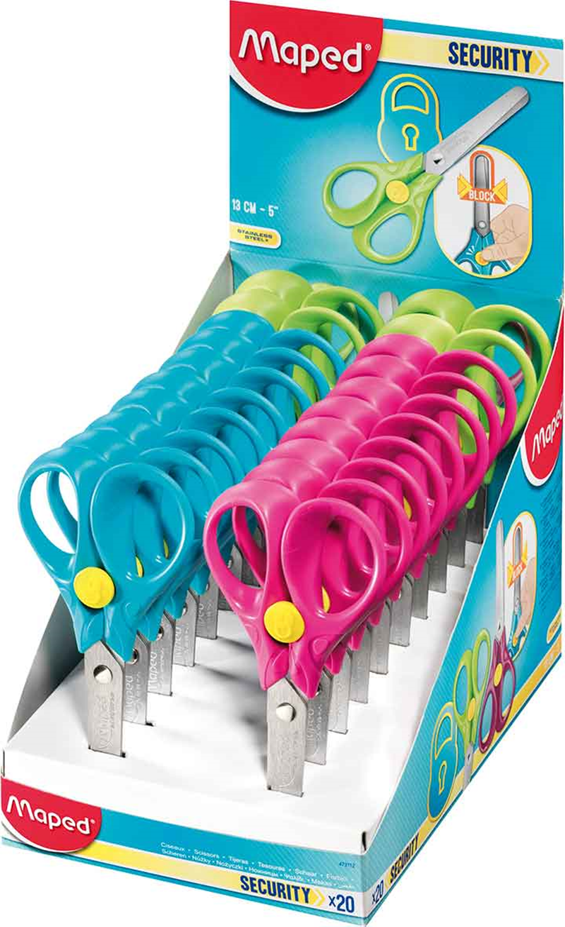 MAPED MAKAS SECURITY GÜVENLİK KİLİTLİ 13 CM DISPLAY 473112