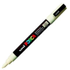 UNİ POSTER MARKÖRÜ POSCA 0.9-1.3 PC-3M FİLDİŞİ
