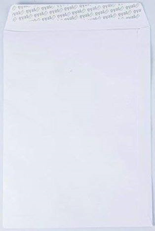 OYAL ZARF TORBA 17x25 110 GR POŞETLİ BEYAZ 25 Lİ 30005891