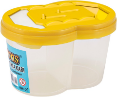 BRONS FIRÇA TEMİZLEME KABI BOLMELİ BR-256