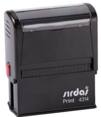 MOBİSTAMPS KAŞE 4314 MAVİ KEÇELİ