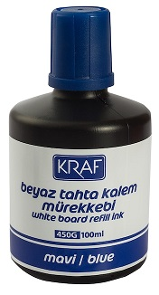 Beyaz Tahta Kalemi Mavi Mürekkeb 100ml 450g