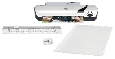 GBC LAMİNASYON MAKİNESİ SETİ A4 INSPIRE BEYAZ PVC KAPLAMA 4410034