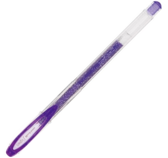 UNİ JEL KALEM SIGNO SPARKLING UM-120SP 1.0 MOR