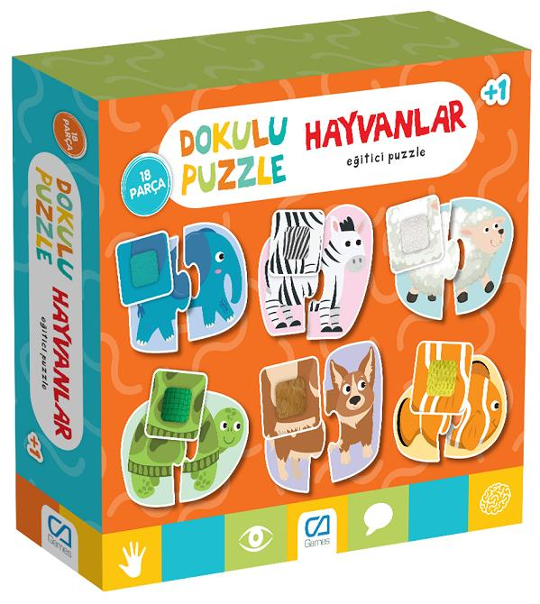CA GAMES PUZZLE DOKULU HAYVANLAR 5126