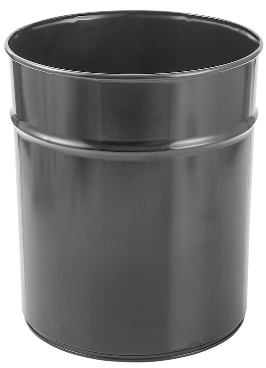 KRAF ÇÖP KOVASI KONİK SİYAH 12L 520G