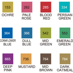 ZIG KURECOLOR TWIN S KC-3000/12B4 12 Lİ DULL COLORS