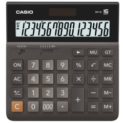 CASIO HESAP MAKİNESİ MASAÜSTÜ DH-16 16 HANE