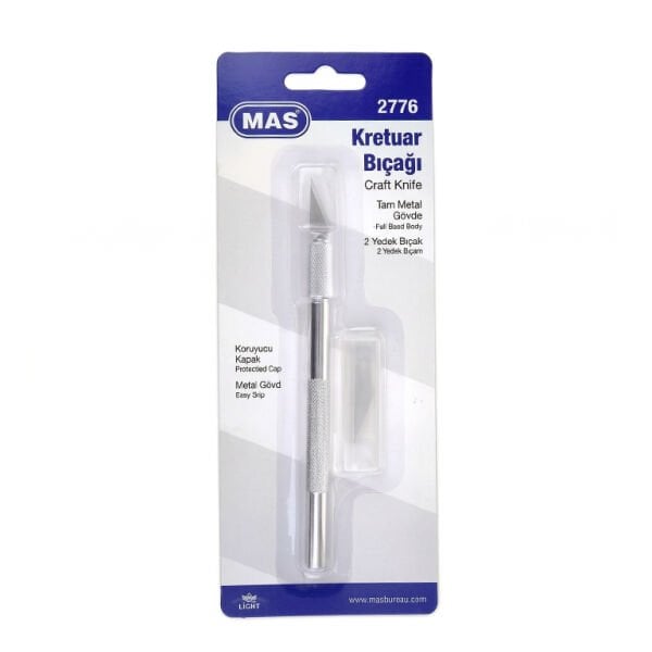 MAS KRETUAR MAKET BIÇAĞI + 2 YEDEKLİ BLS. 2776