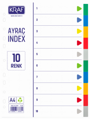 KRAF SEPERATÖR 1010R 10 RENK